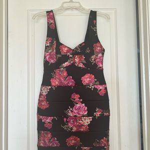 Floral Bodycon Dress